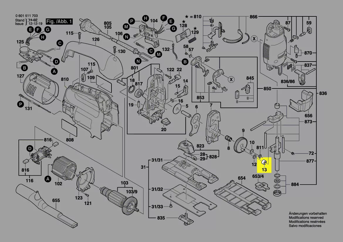 Roulement aiguille réf. 2 600 917 900 Bosch